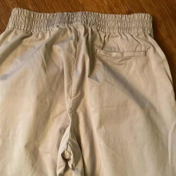 Everlane pants - khaki - pull on - elastic waist - size 2 - great condition - Picture 6 of 6